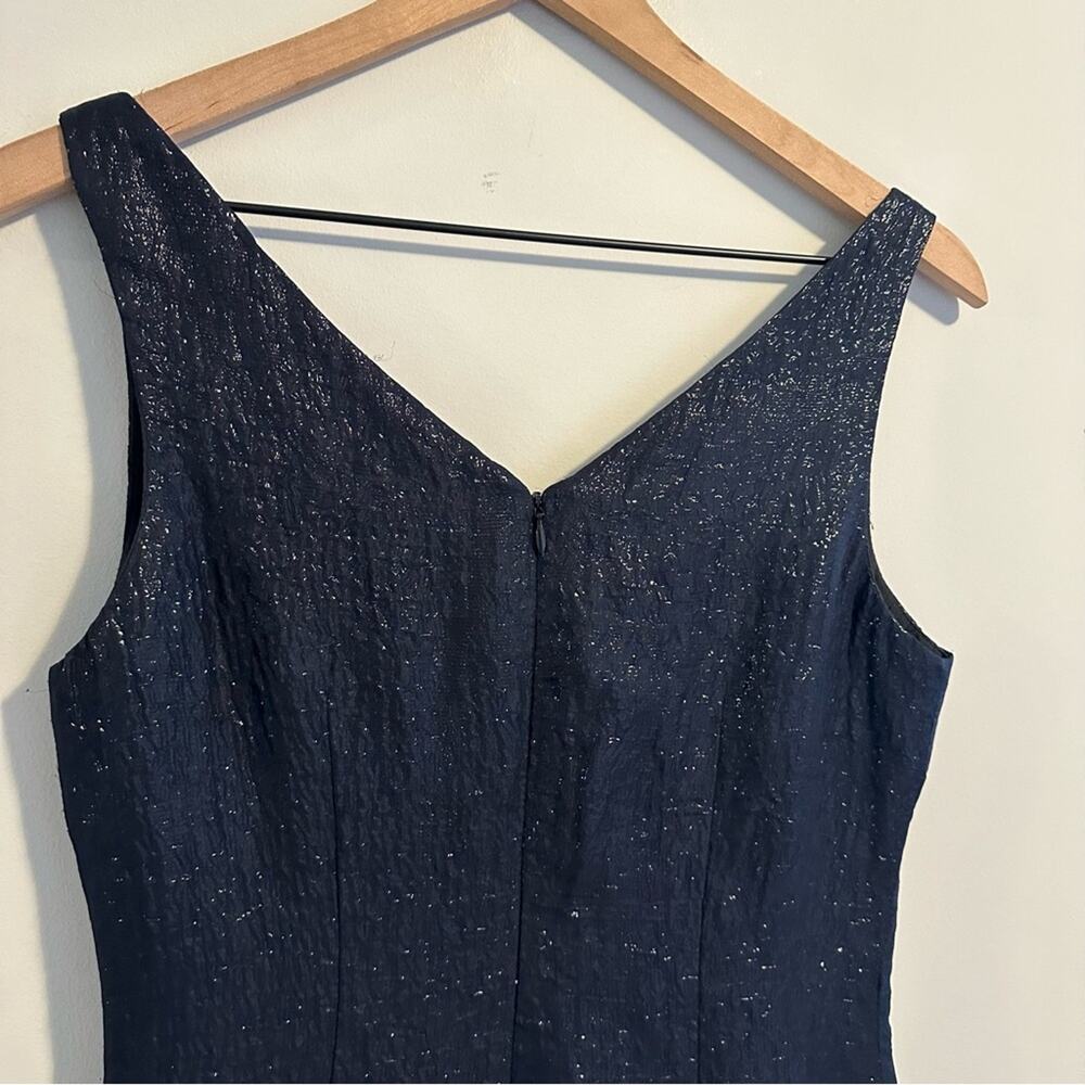 Tocca Midnight Blue Metallic Mini Dress XS - Picture 6 of 12